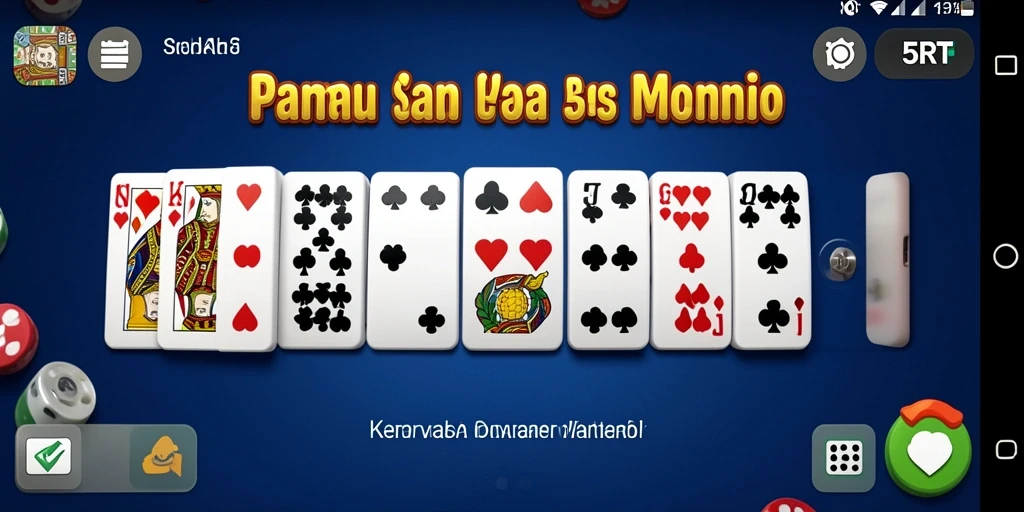 Screenshot gameplay 5RT menampilkan keseruan bermain Domino secara real-time.