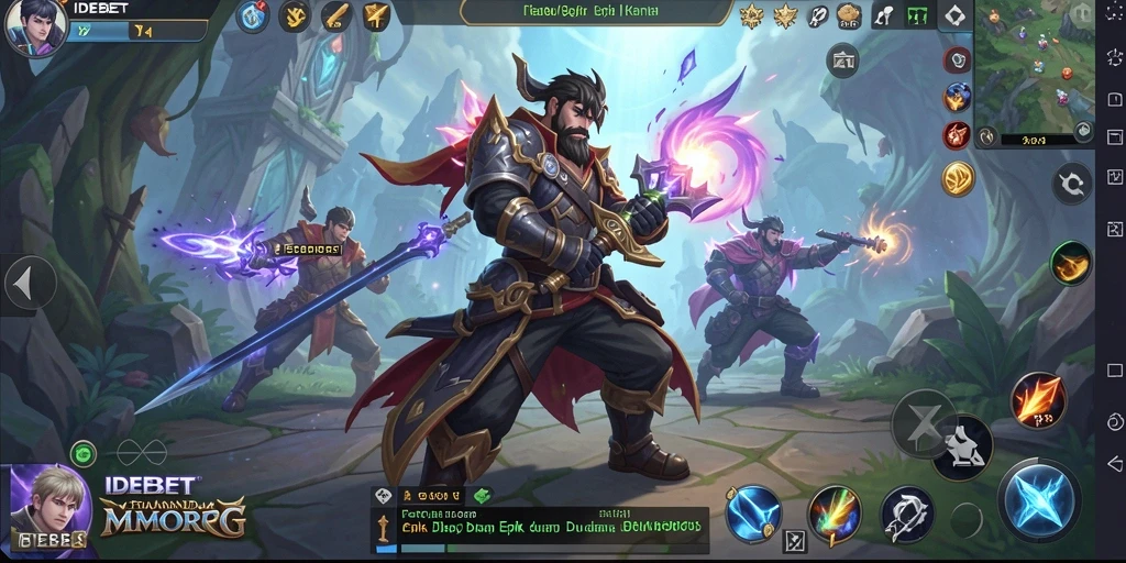 Tampilan gameplay IDEBET yang menakjubkan dan menarik perhatian.