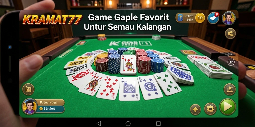 Tampilan gameplay KRAMAT77 yang menarik dan interaktif.