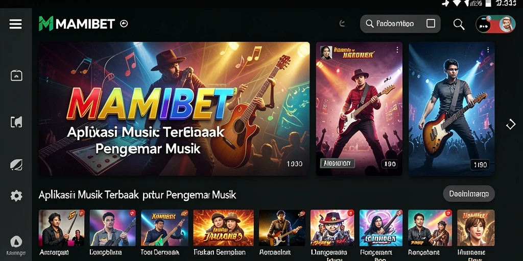 Screenshot gameplay MAMIBET menampilkan pengalaman musik yang seru.