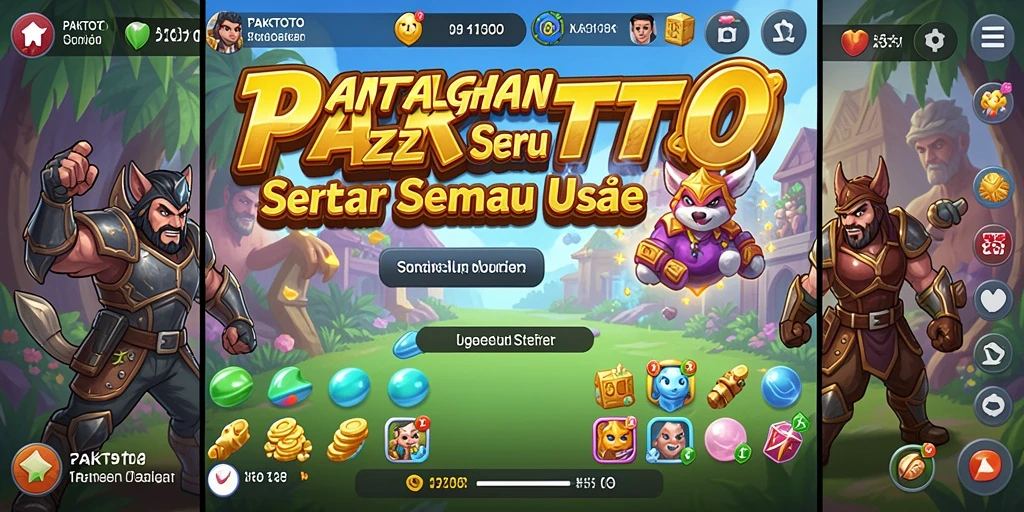 Tampilan gameplay PAKTOTO yang menarik dan menantang.