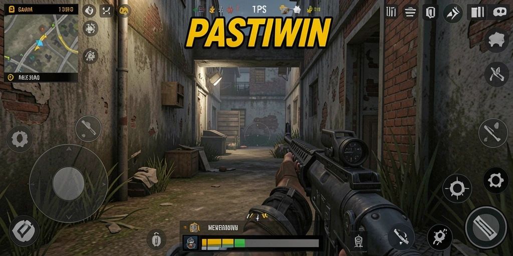 Tampilan aksi seru dalam PASTIWIN dengan gameplay yang menegangkan.