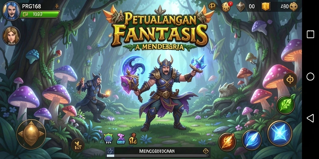 Gameplay seru dengan petualangan yang mendebarkan dalam PRG168.