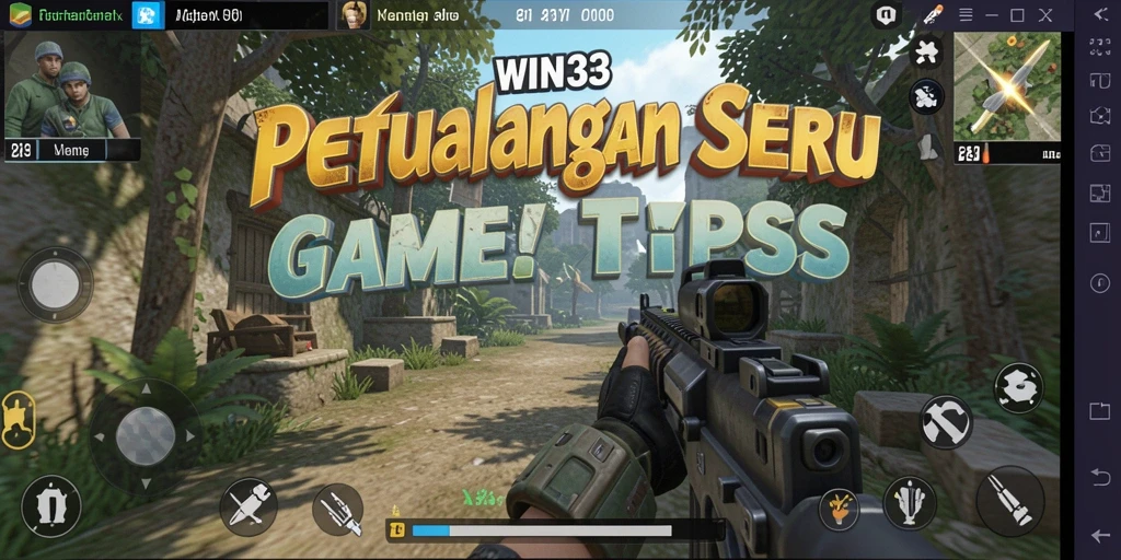 Tampilan layar permainan WIN33 menampilkan aksi mendebarkan dalam TPS.