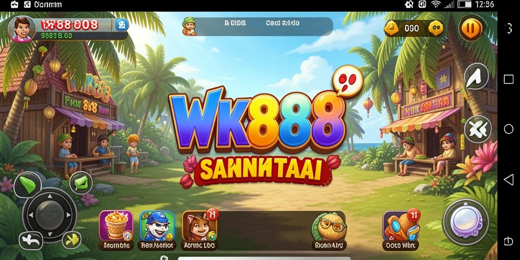 Tampilan gameplay WK888 yang menarik dan mengasyikkan.